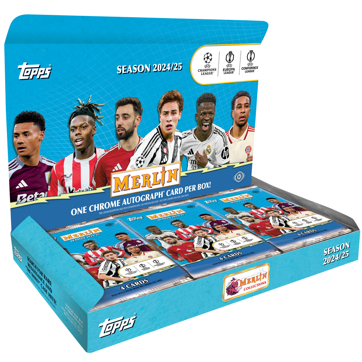 Topps 2024-25 Topps Merlin UCC - Hobby Box