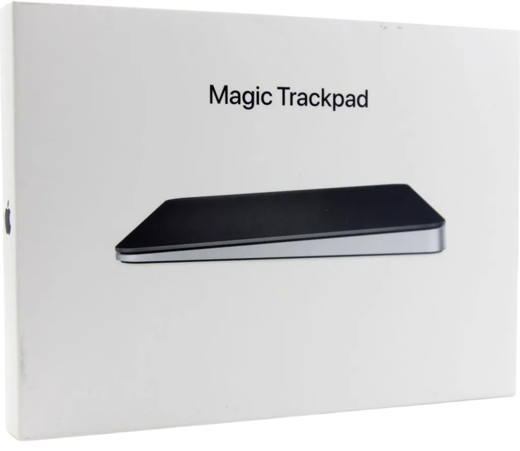 Apple Magic Trackpad USB-C Multi-Touch Oberfläche (Schwarz, MXKA3Z/A)