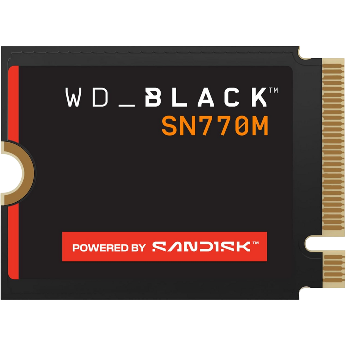 WD_BLACK SN770M 2TB NVMe M.2 2230 PCIe 4.0 SSD (WDS200T3X0G)