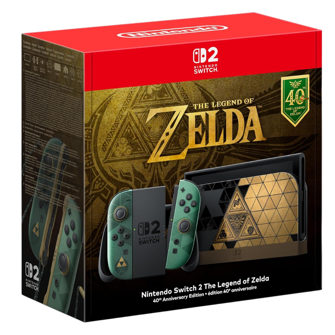 Nintendo Switch 2 – The Legend of Zelda – 40th Anniversary Edition