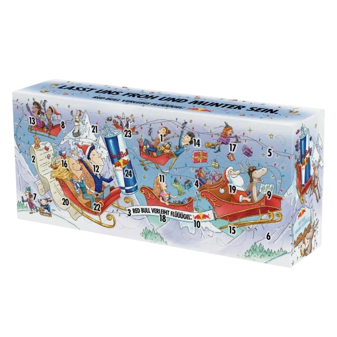 Red Bull Adventskalender 2026 24x0,25L inkl. Pfand