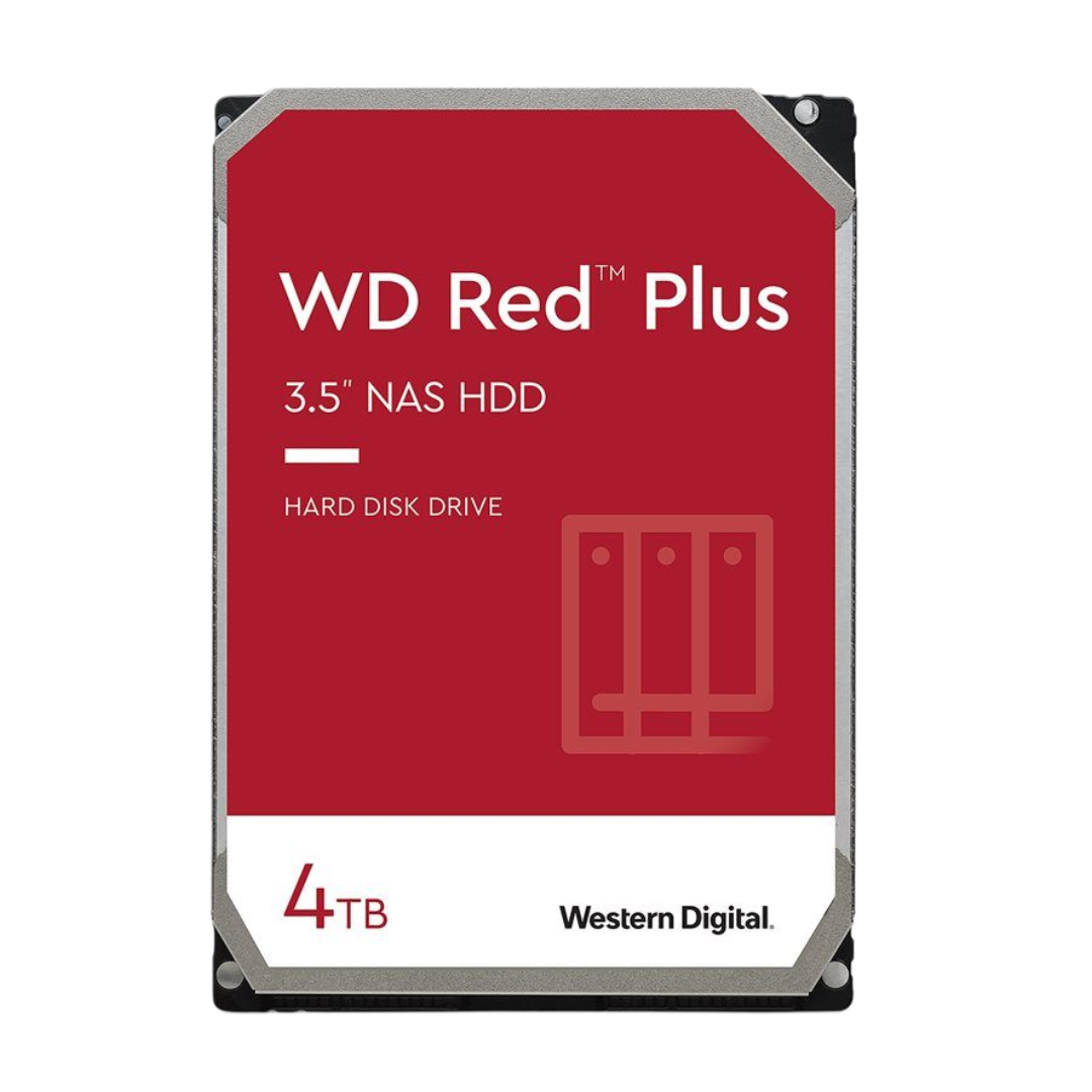 WD Red Plus 4 TB 3,5" NAS-Festplatte