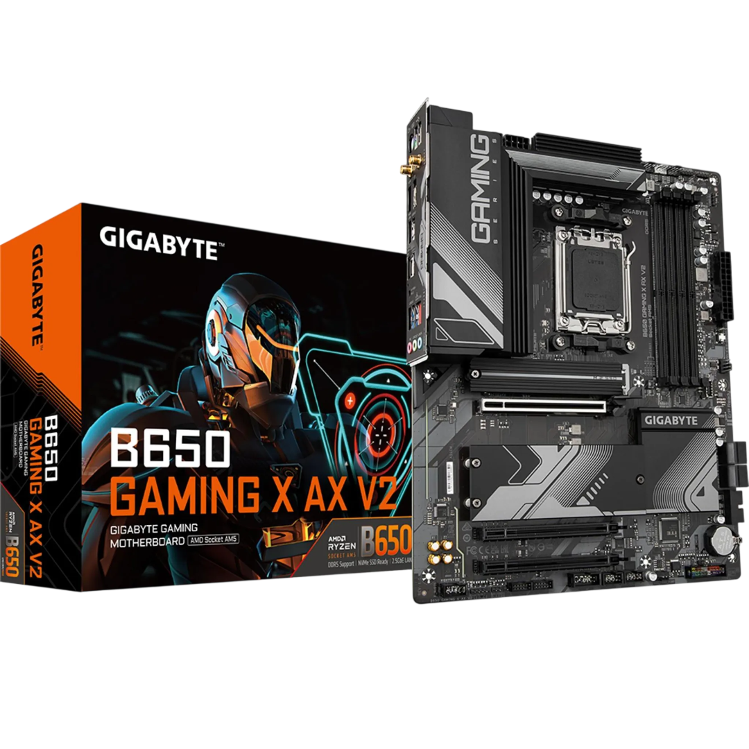 Gigabyte B650 GAMING X AX V2 Mainboard (AM5, ATX, DDR5, Wi-Fi 6E)