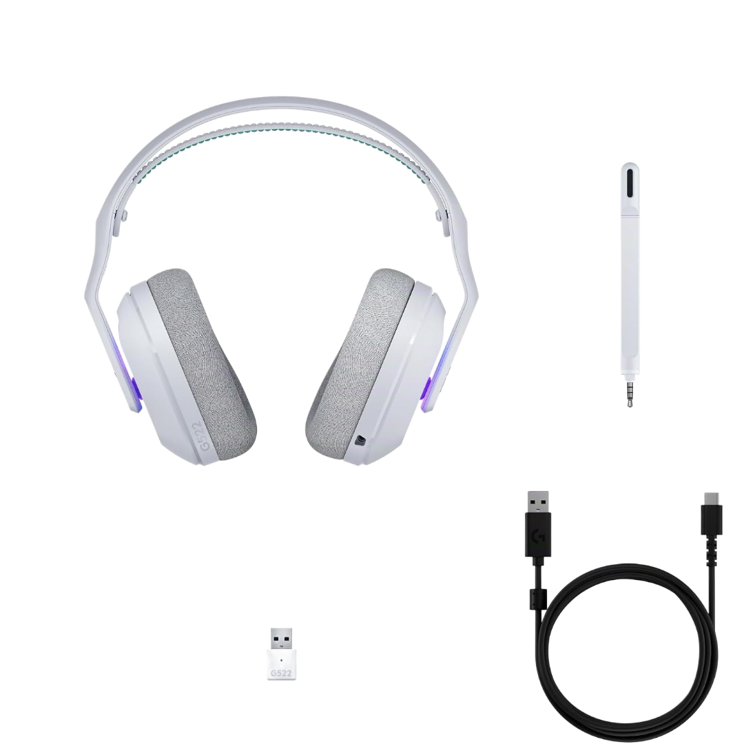 Logitech G G522 LIGHTSPEED Wireless Gaming Headset Weiß