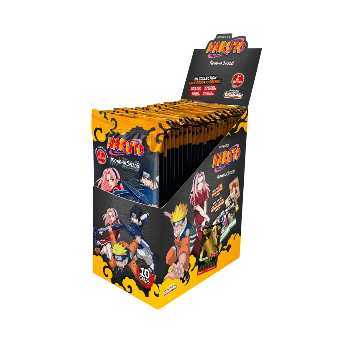 Naruto Mythos TCG - Konoha Shido Booster Display 2. Edition (ENG)