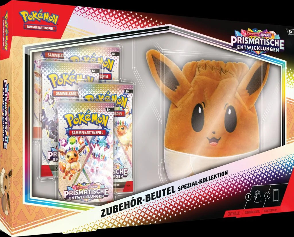 Pokémon Prismatische Entwicklungen Zubehörbeutel Spezial Kollektion
