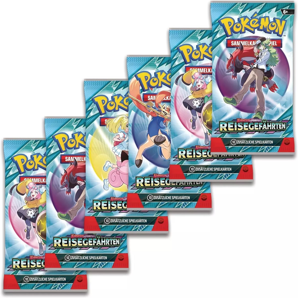 Pokemon Reisegefährten Boosterbundle (6 Boosterpacks)