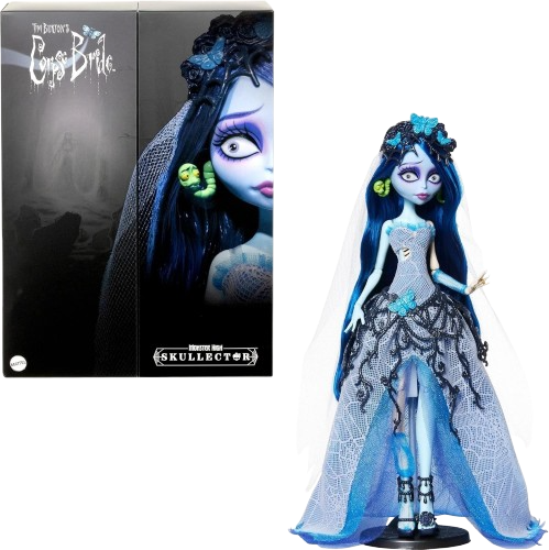 Monster High Skullector-Puppe Tim Burton Corpse Bride Emily