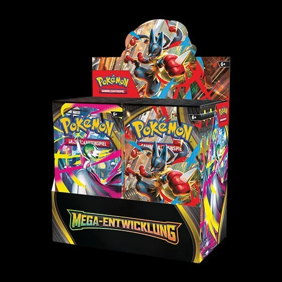 Pokemon Mega-Entwicklung Full-Display (36 Boosterpacks)