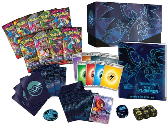 Pokemon Mega-Entwicklung Fatale Flammen Top-Trainer-Box