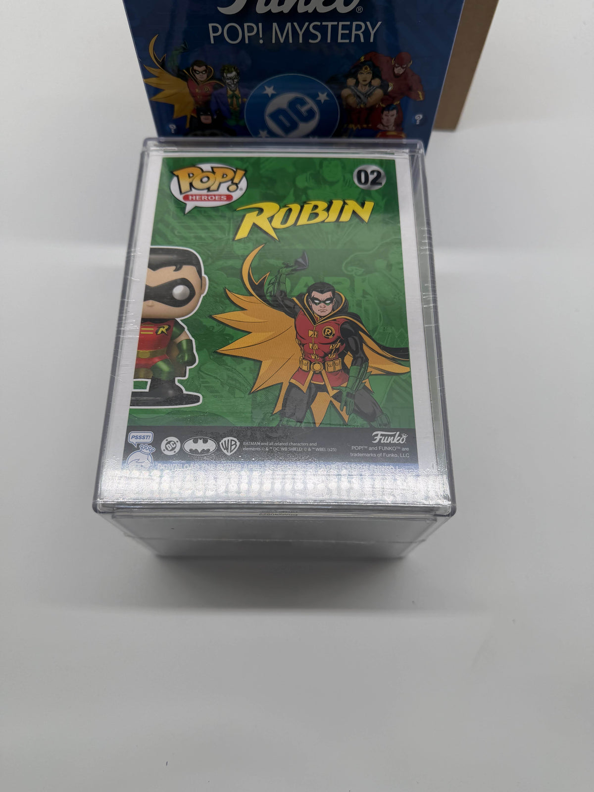 Funko Pop Mystery DC Comics (Metallic) with Pop! Curiosities & Oddities