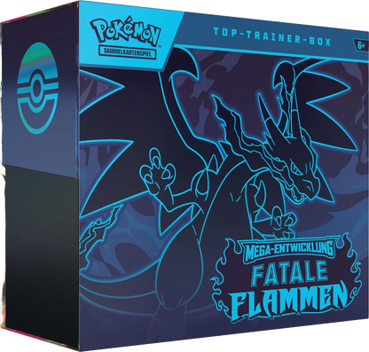 Pokemon Mega-Entwicklung Fatale Flammen Top-Trainer-Box