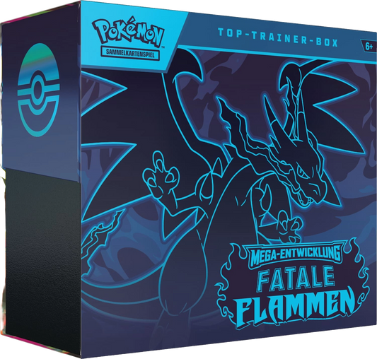 Pokemon Mega-Entwicklung Fatale Flammen Top-Trainer-Box
