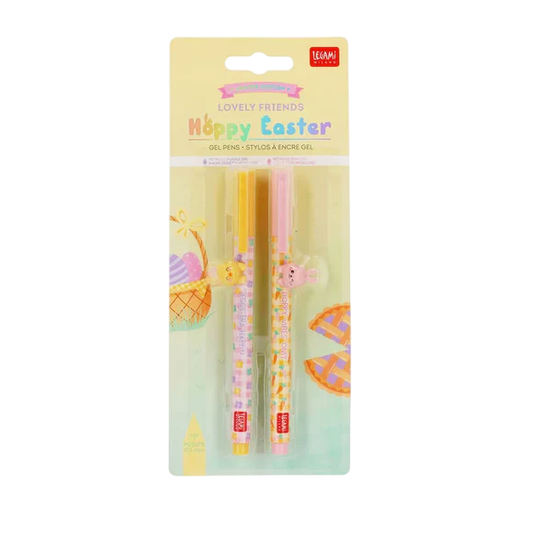 Legami löschbarer Gelstift „Hoppy Easter“ - Lovely Friends - Set of 2