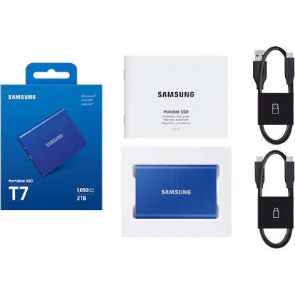 Samsung T7 2TB USB 3.2 SSD (MU-PC2T0H/WW)