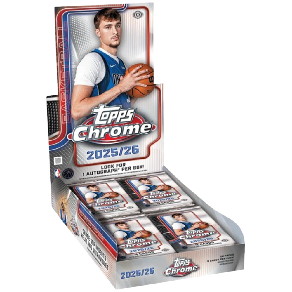 Topps 2025-26 Topps Chrome Basketball - Hobby Box PREORDER