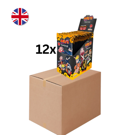 Naruto Mythos TCG - Konoha Shido Booster Display 2. Edition (ENG) Case (12 Stück)