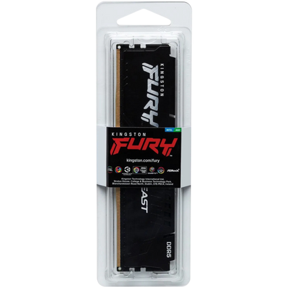 Kingston FURY 1x 16GB DDR5 5200MHz CL40 Beast Black (KF552C40BB-16)