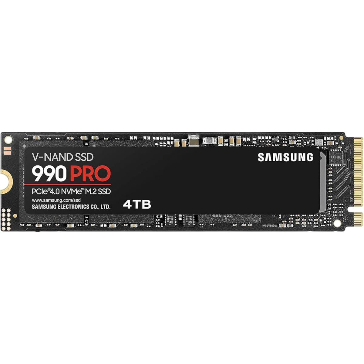 Samsung 990 PRO 4TB NVMe M.2 PCIe 4.0 SSD (MZ-V9P4T0BW)