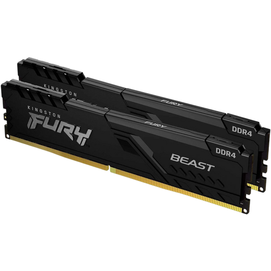 Kingston FURY Beast DDR4 32GB (2×16GB) 3200MHz CL16 (KF432C16BBK2/16)