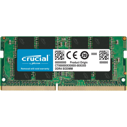 Crucial 16GB (1x16GB) DDR4-3200 SODIMM CL22 1.2V RAM (CT16G4SFRA32A)