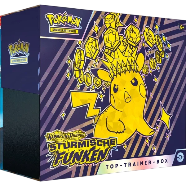 Pokemon Stürmische Funken Top Trainer Box