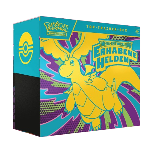 Pokemon Mega-Entwicklung Erhabene Helden Top-Trainer-Box