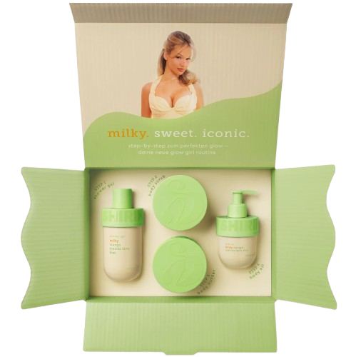 Shirin Beauty Summer-Glow Set Milky Mango Matcha Latte Kiss