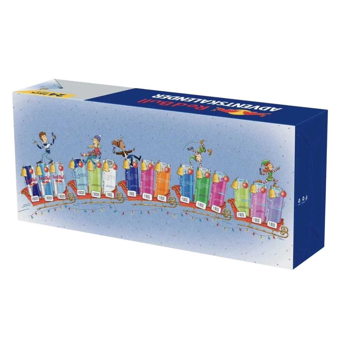 Red Bull Adventskalender 2026 24x0,25L inkl. Pfand