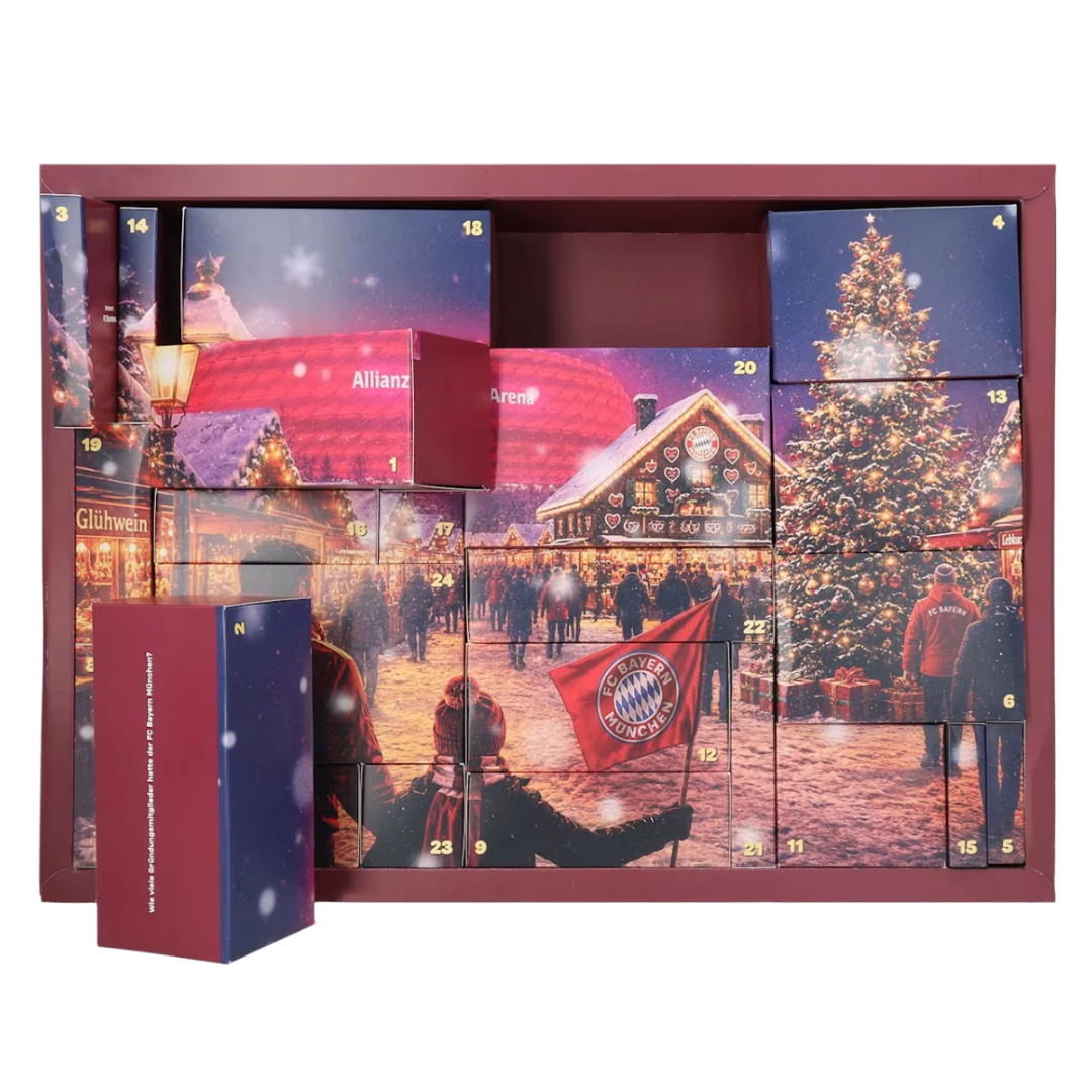 FC Bayern München Adventskalender Premium 2026
