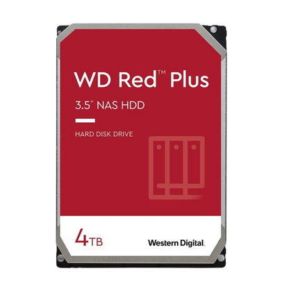 WD Red Plus 4 TB 3,5" NAS-Festplatte