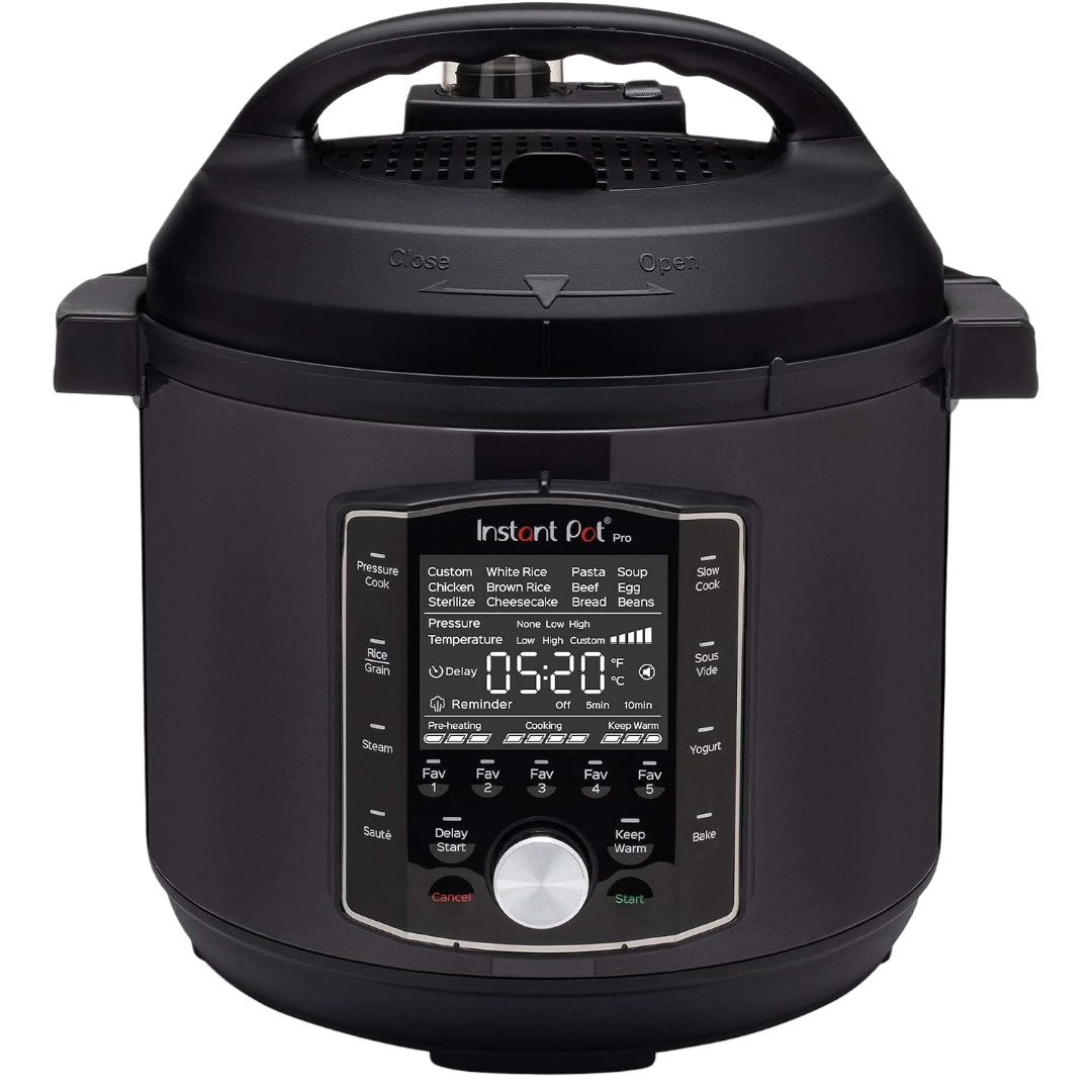 Instant Pot Pro 10-in-1 Multikocher 5,7 L 1200 W (Schwarz/Edelstahl)