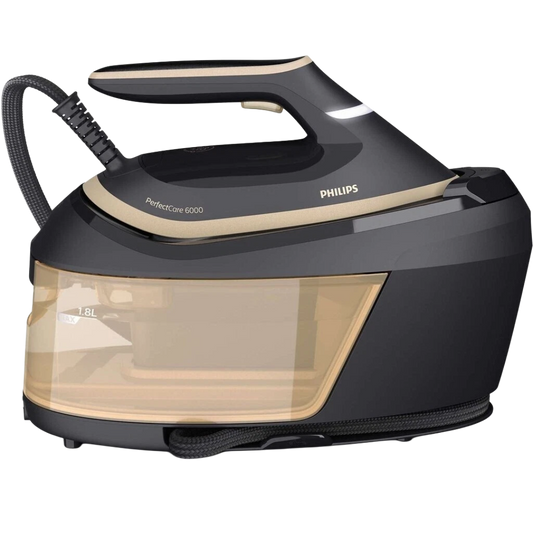 Philips PerfectCare 6000 PSG6064/80 Dampfbügelstation 2400 W 8 bar (Schwarz/Gold)