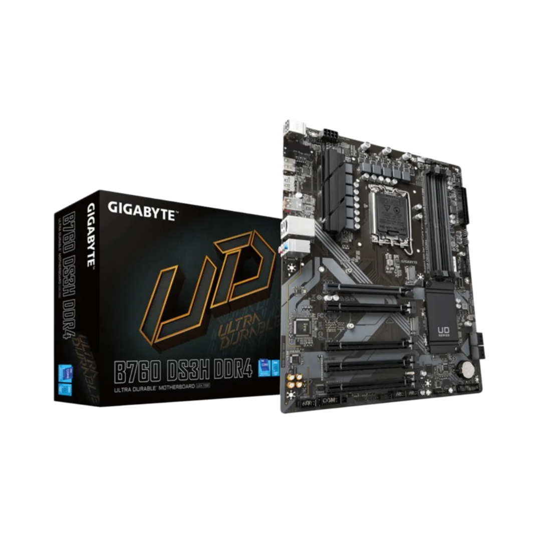 Gigabyte B760 DS3H DDR4 Mainboard (LGA1700, ATX)