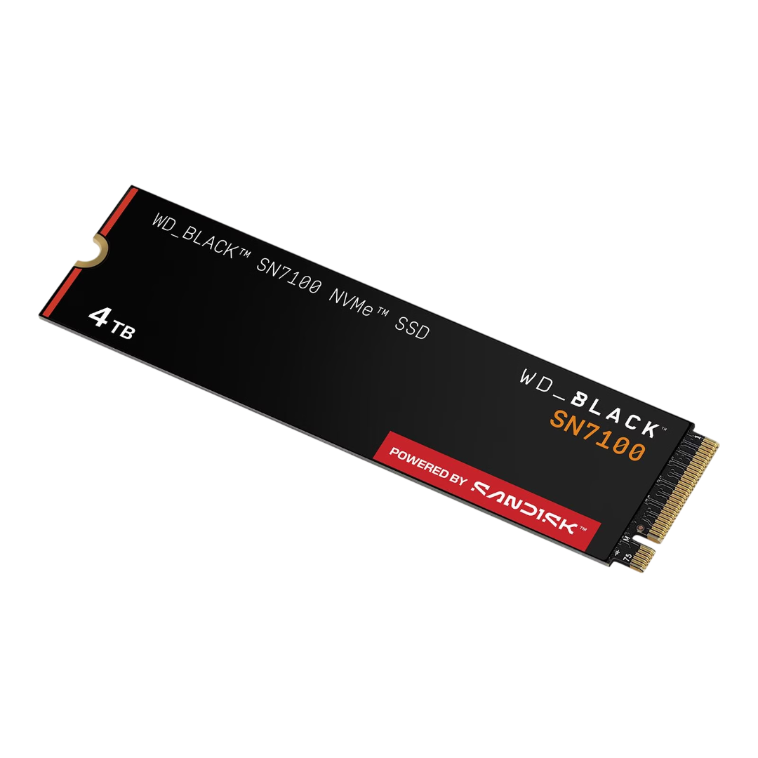 WD_BLACK SN7100 NVMe SSD, 4 TB, Powered by SanDisk