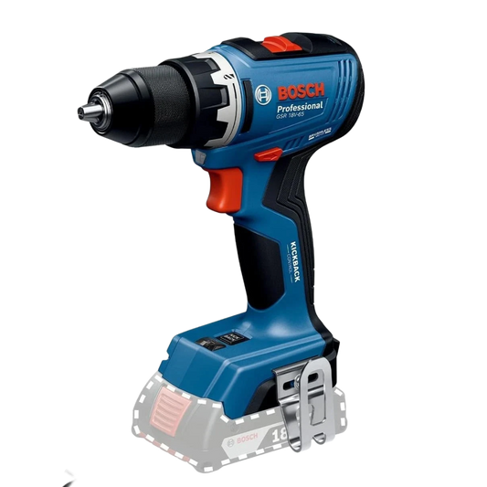 Bosch Professional GSR 18V-65 Akku-Bohrschrauber 2x 5,0 Ah in L-BOXX (06019N3203)