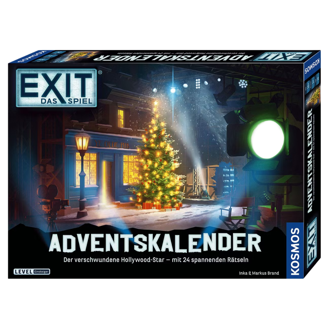 KOSMOS EXIT – Das Spiel Adventskalender (Hollywood-Abenteuer)