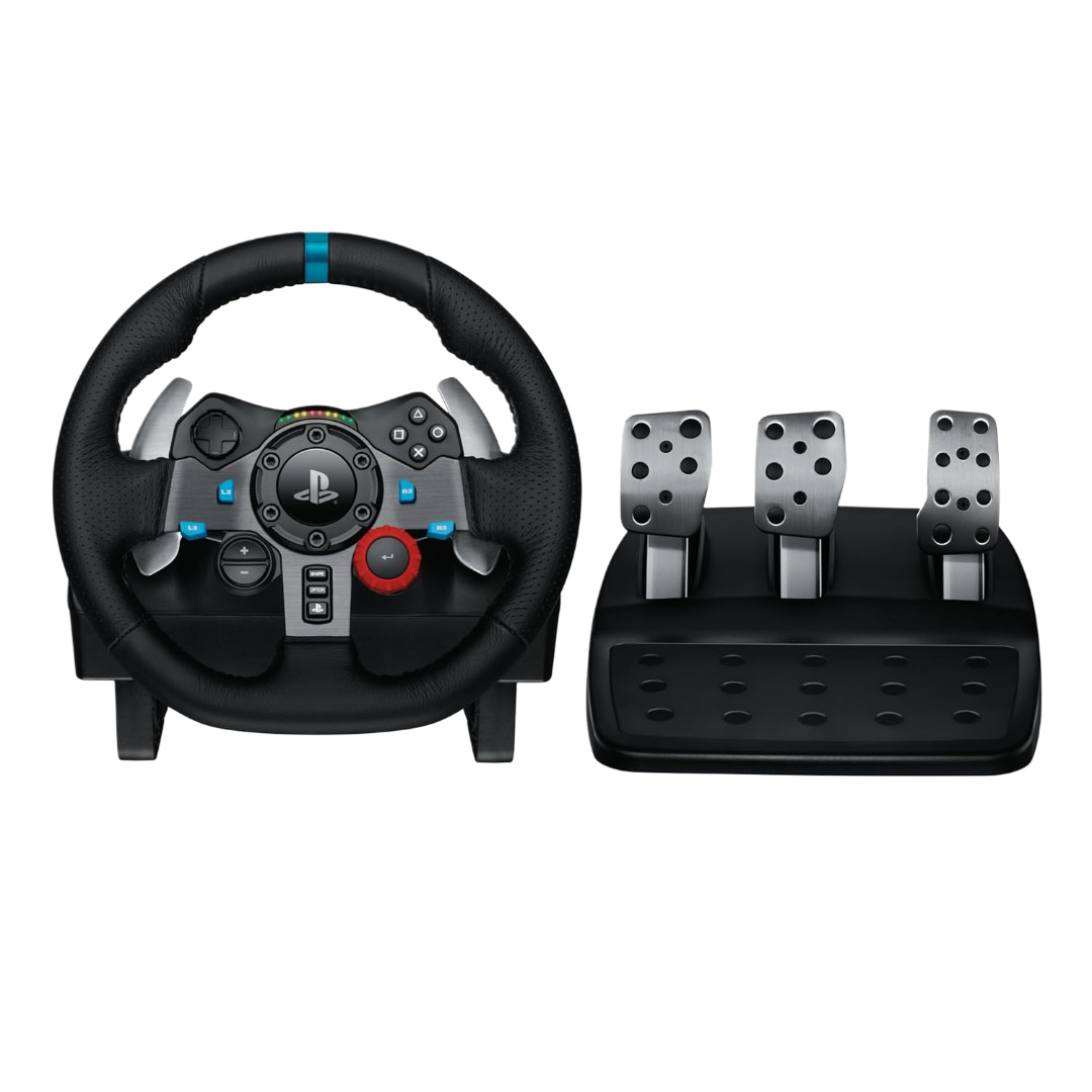 Logitech G29 Driving Force Rennlenkrad mit Pedalen Schwarz