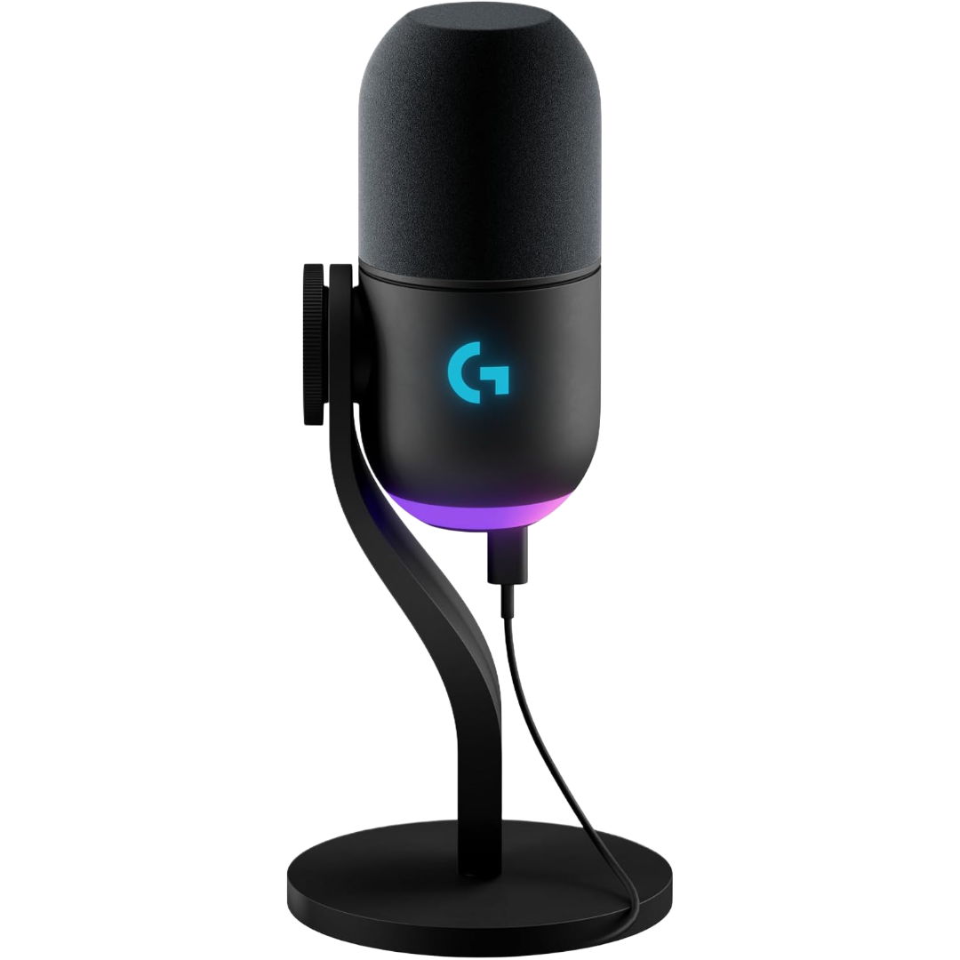 Logitech G Yeti GX Dynamisches RGB-Gaming-Mikrofon Schwarz