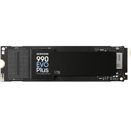 Samsung 990 EVO Plus 1TB NVMe M.2 PCIe 4.0 / 5.0 SSD (MZ-V9S1T0BW)