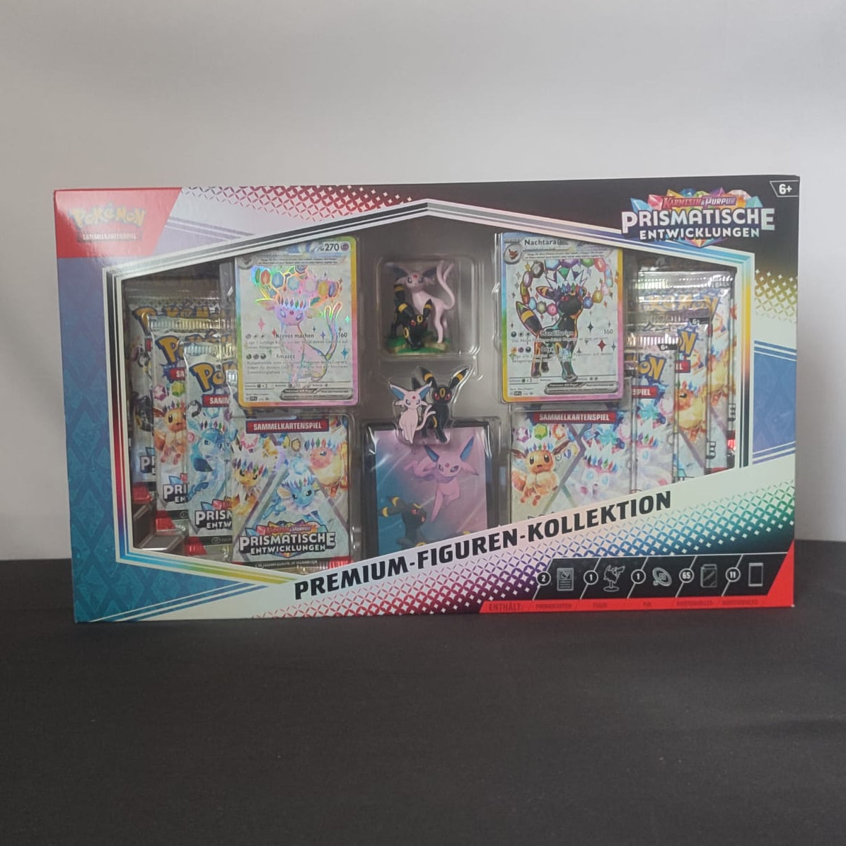Pokemon Prismatische Entwicklungen Premium-Figuren-Kollektion EN