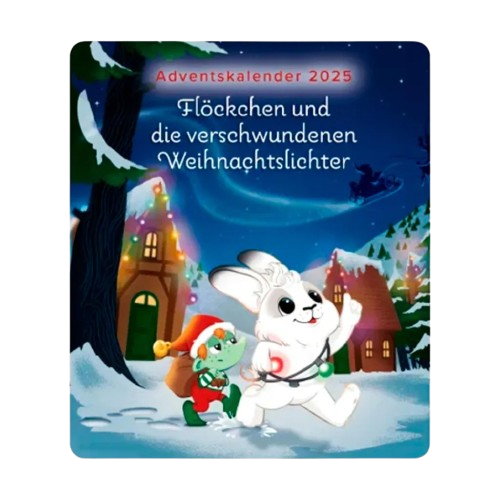 Tonies Hörspielfigur Flöckchen Die verschwundenen Weihnachtslichter
