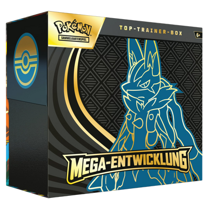 Pokemon Mega-Entwicklung Lucario Top-Trainer-Box