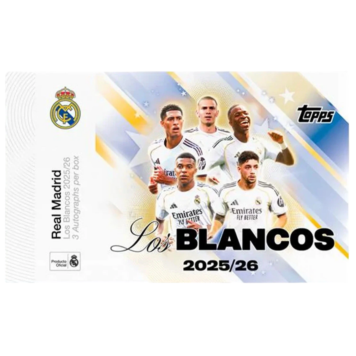 Topps Real Madrid Los Blancos 2025/26 Hobby Box