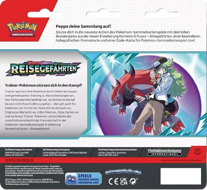 Pokemon Reisegefährten: Irokez 3-Pack Blister