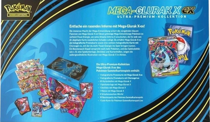 Pokemon Mega Glurak x Ultra Ex Premium Kollektion Fatale Flammen