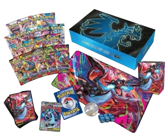 Pokemon Mega Glurak x Ultra Ex Premium Kollektion Fatale Flammen