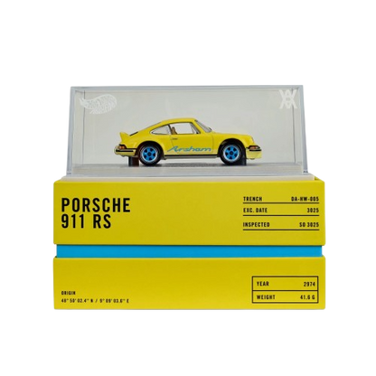 Hot Wheels x Daniel Arsham 1973 Porsche 911 RSA PREORDER